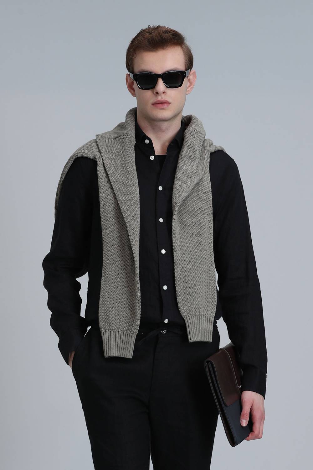 Pitaya Erkek Basic Gömlek Comfort Fit Siyah