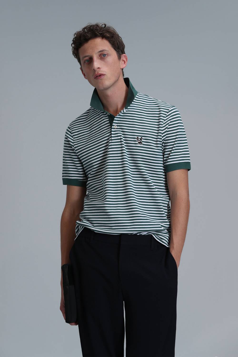 Danı Smart Erkek Polo Tişört Ördek Yeşili