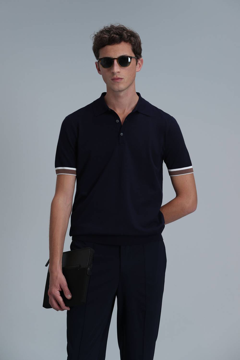 Mark Erkek Kazak Lacivert