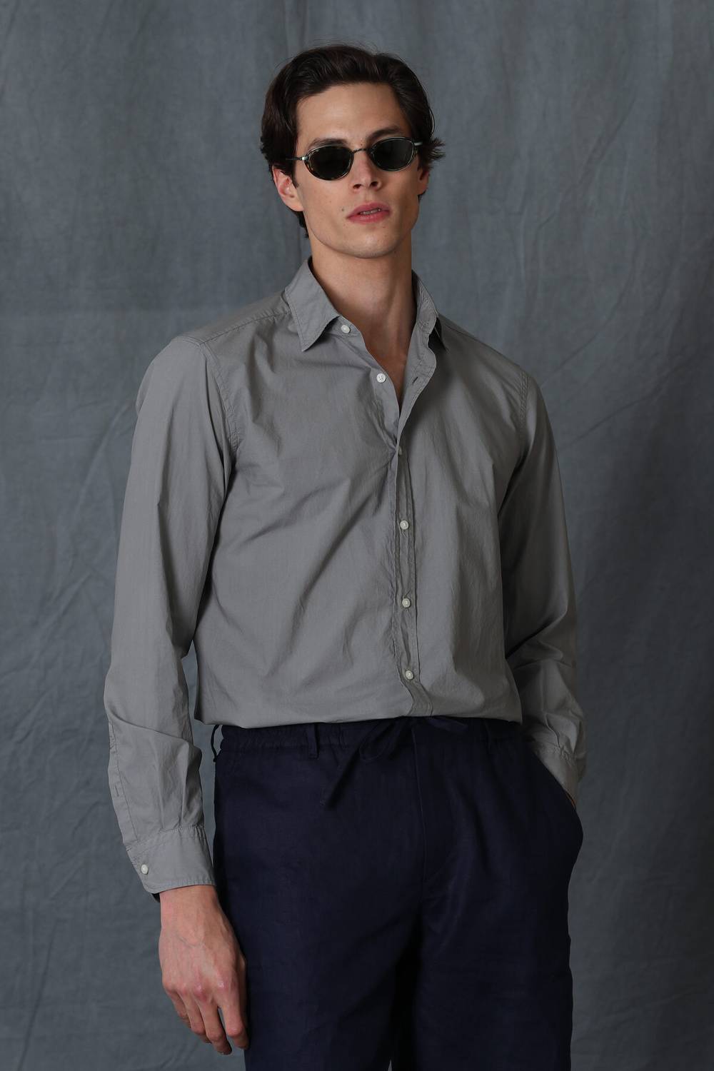 Makro Men's Smart Shirt Comfort Slim Fit Nefti Green