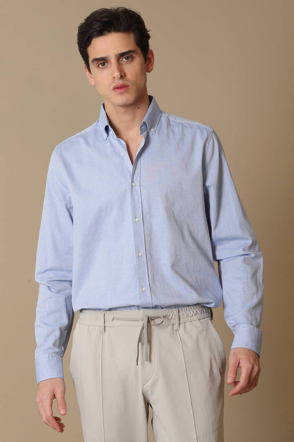 Daniel Men's Basic Shirt Slim Fit Blue