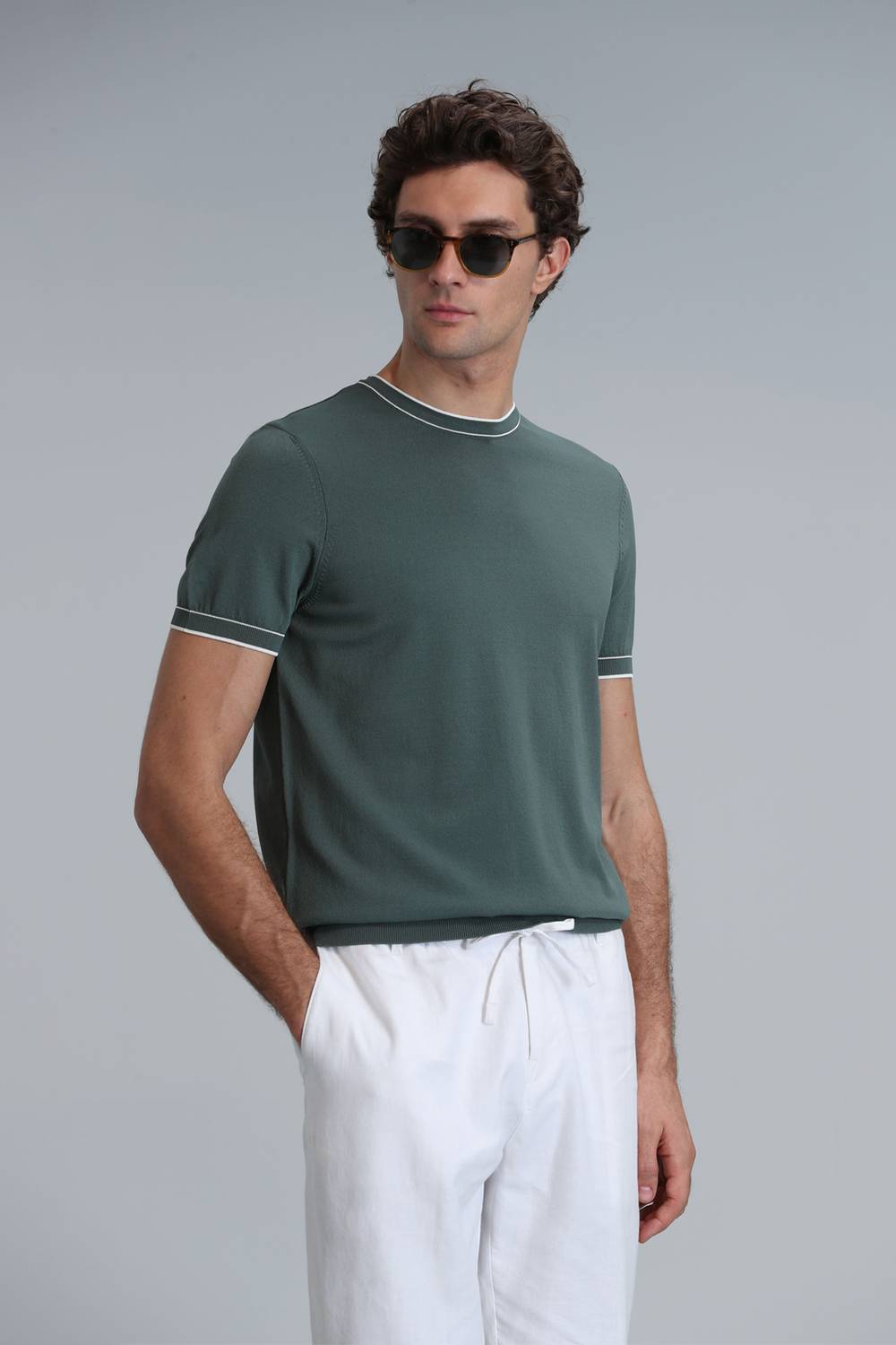 Steve Erkek Kazak Duman Yeşili