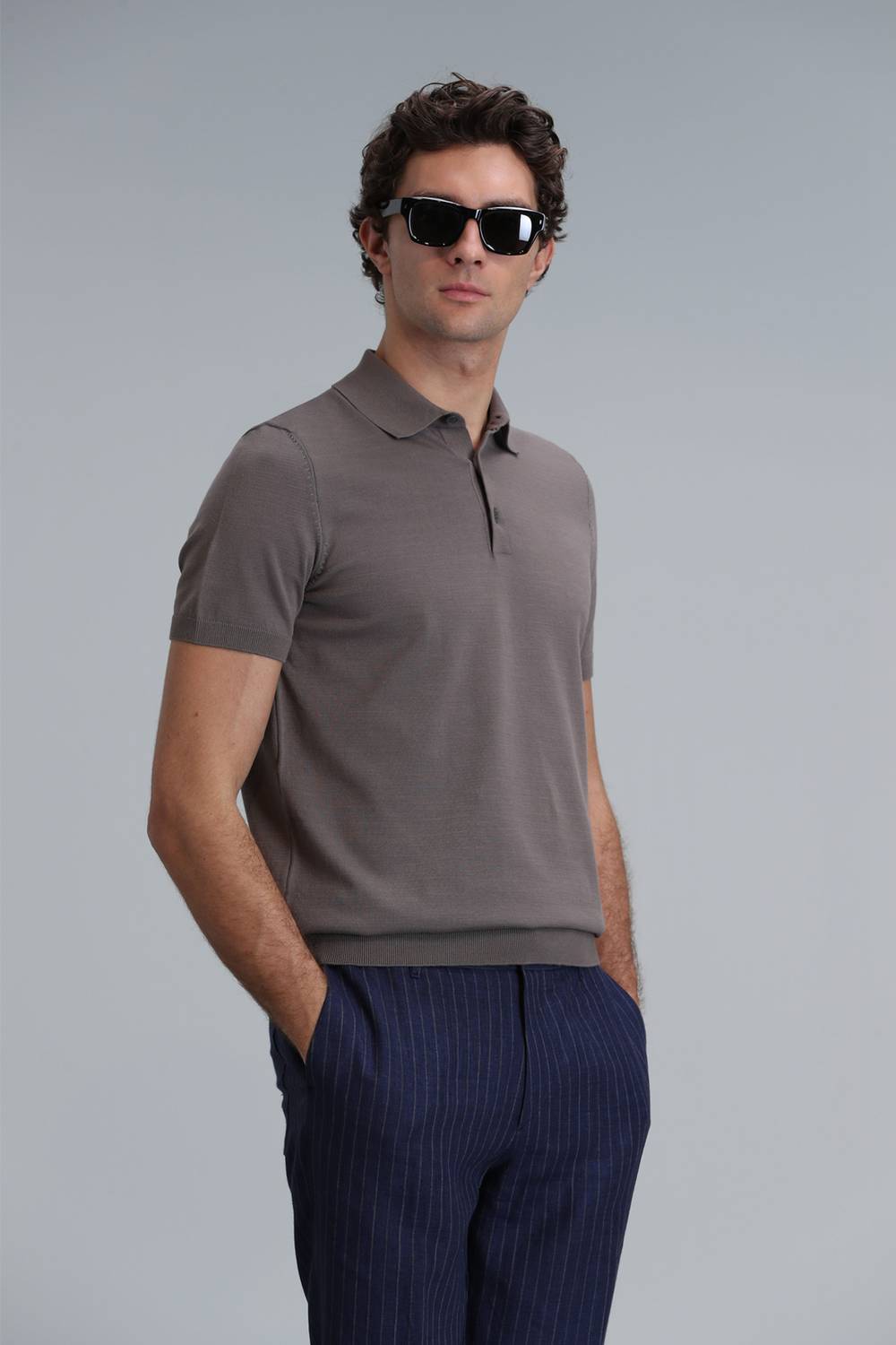 Чоловічий светр кольору візон, різні розміри S, M, L, XL, XXL, 3XL, 4XL