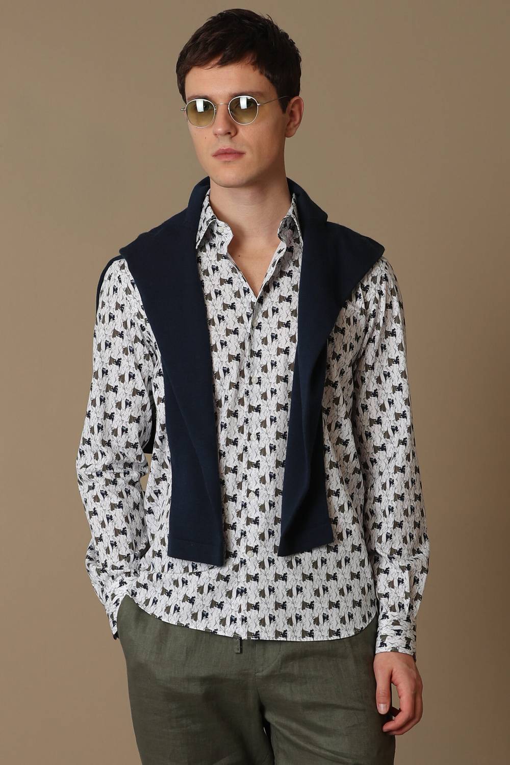 Jakob Men's Smart Shirt Slim Fit Green