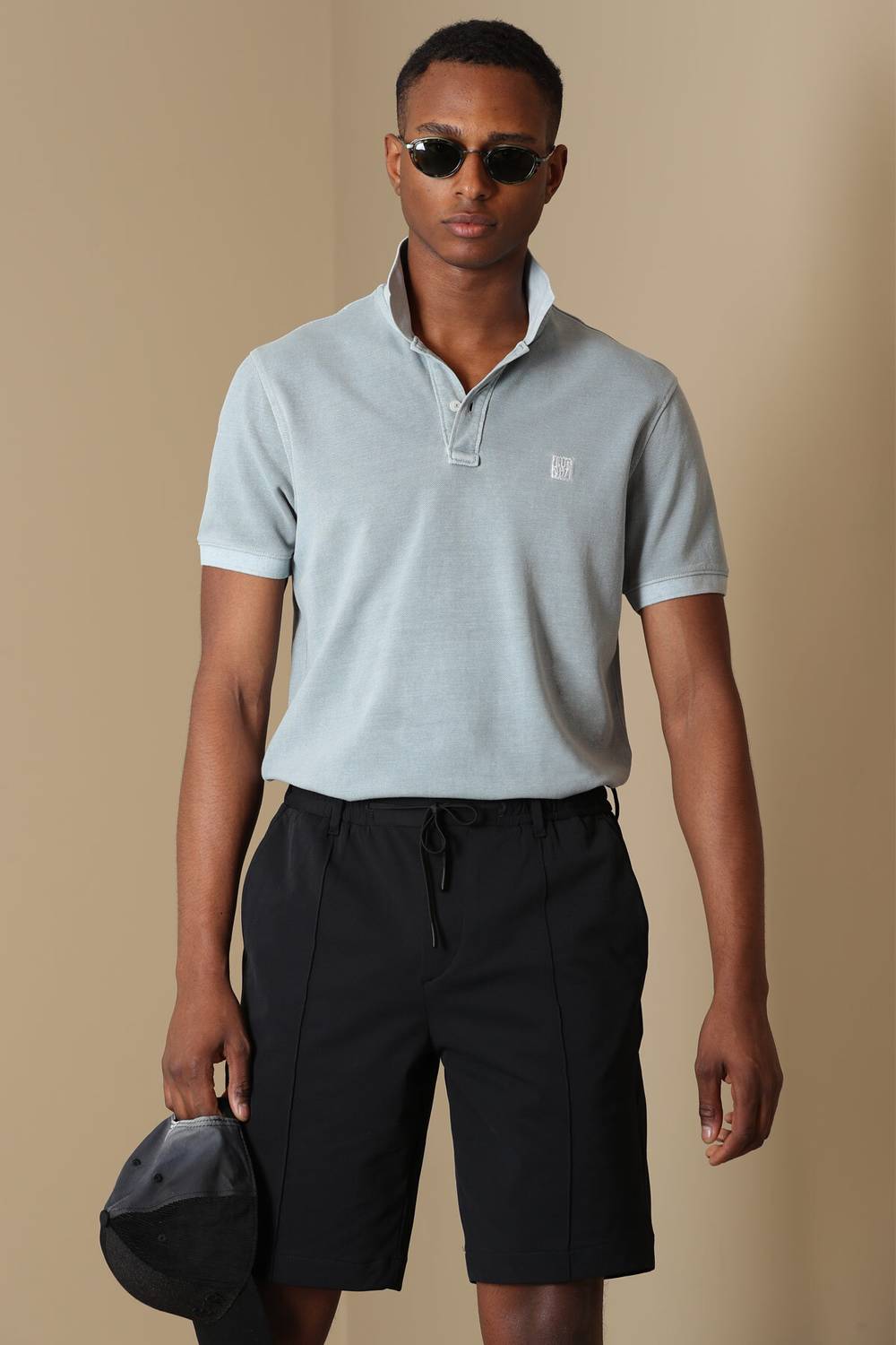 Vernon Sports Polo Neck Men's T-Shirt Water Green