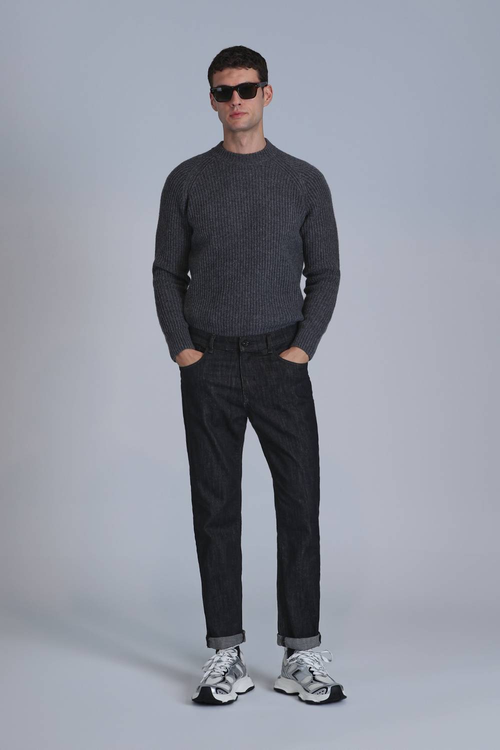 Leonard Smart Jean Erkek Pantolon Slim Fit Siyah