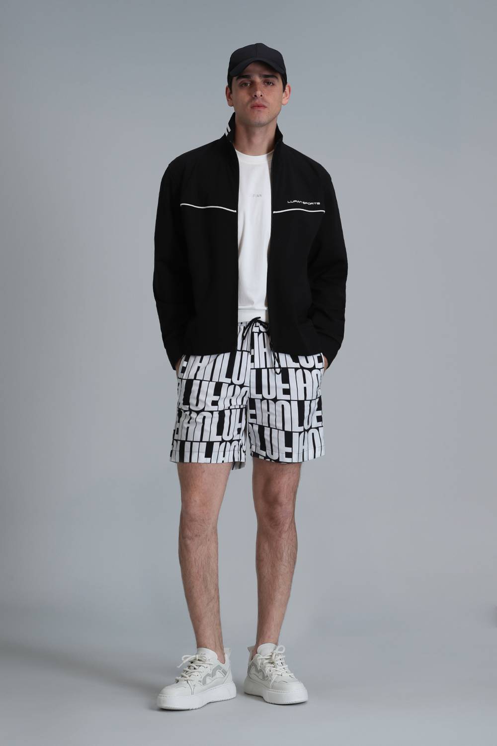 Мужские пляжные шорты Bellamy белого цвета, доступны в размерах S, M, L, XL, XXL, XS