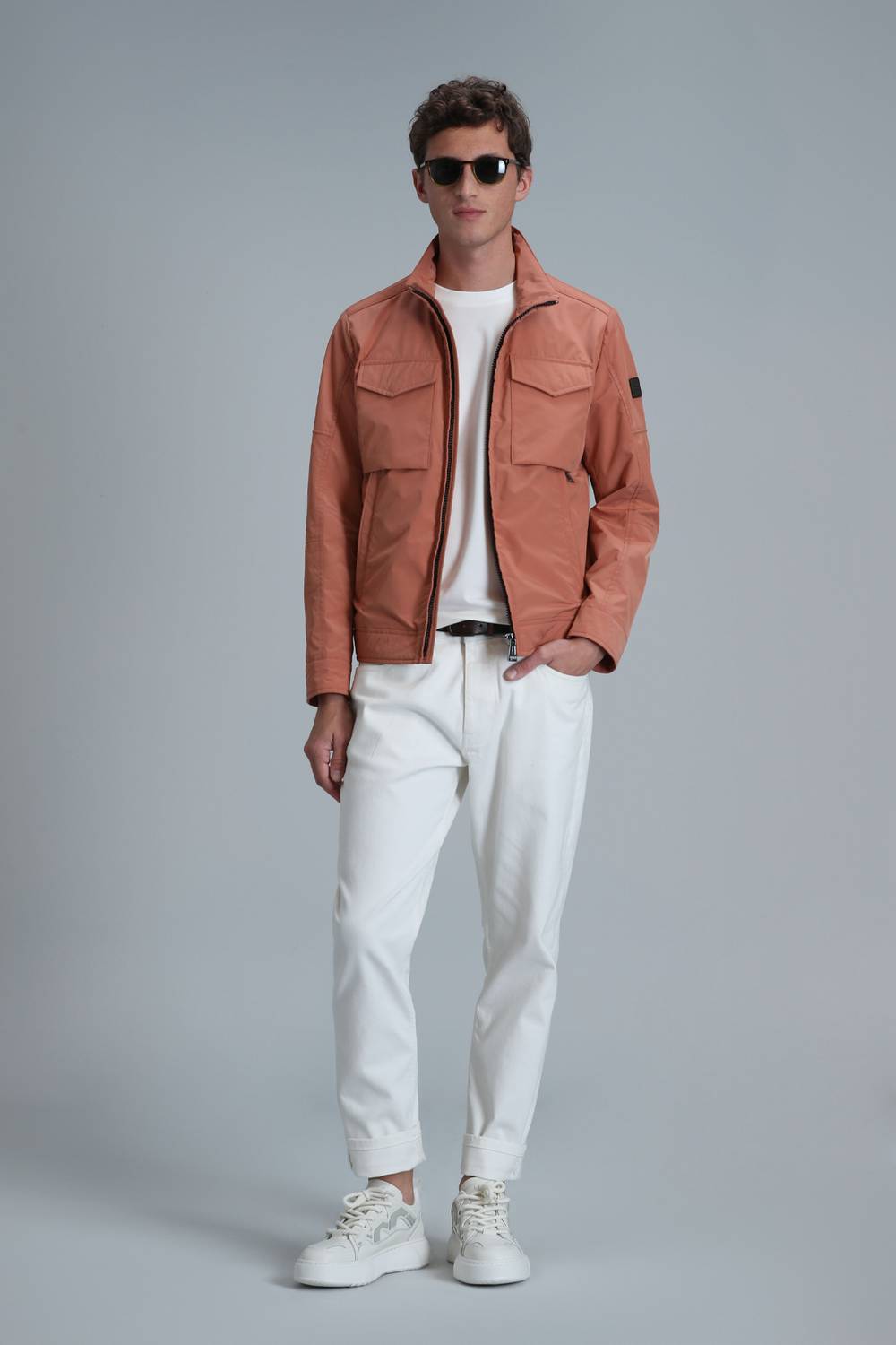 Ader Smart Erkek Chino Pantolon Straight Fit Beyaz