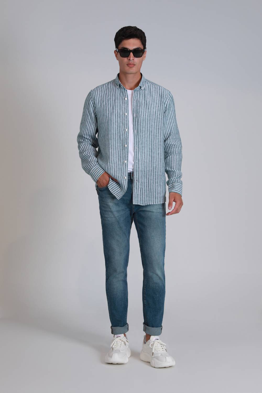 Louıs Smart Jean Erkek Pantolon Slim Fit Mavi