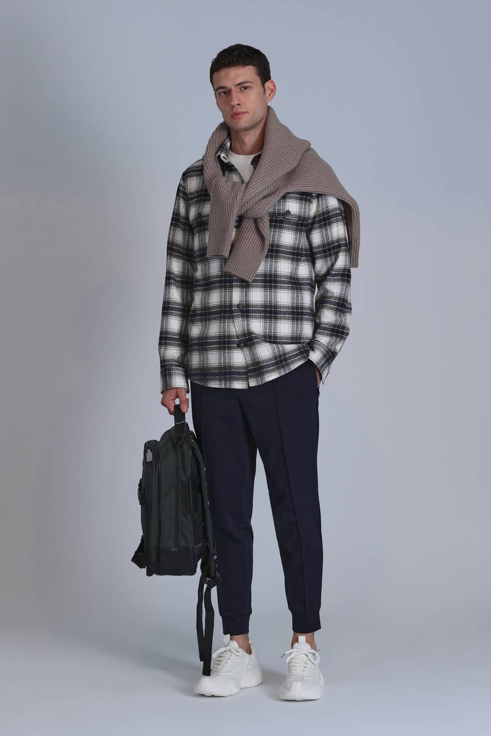 Eric Spor Erkek Chino Pantolon Slim Fit Lacivert