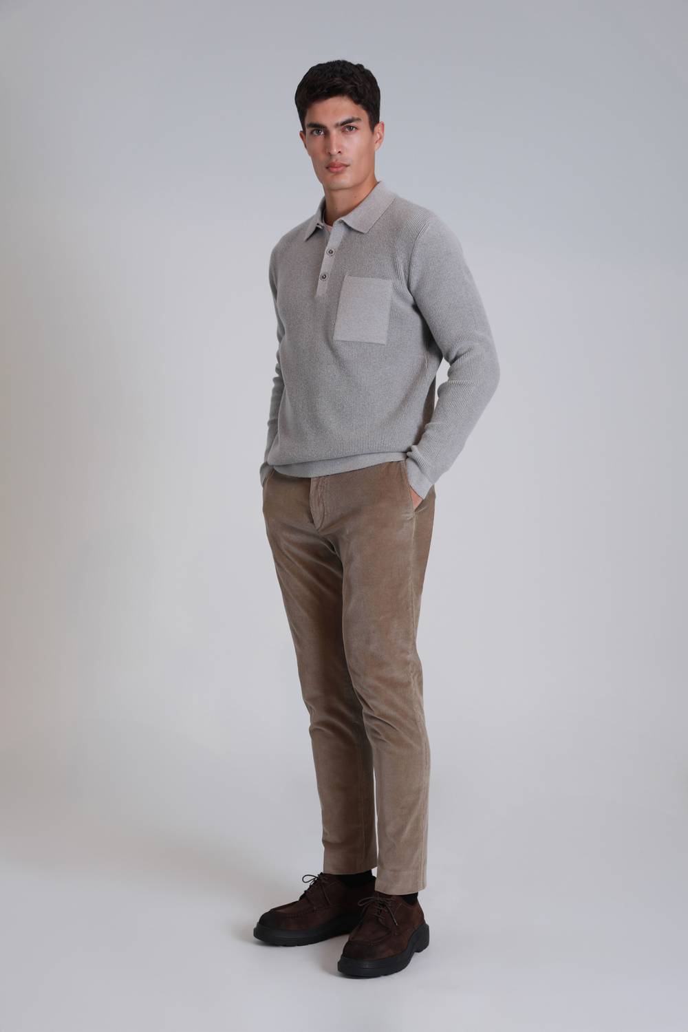 Onka Spor Erkek Chino Pantolon Slim Fit Bej