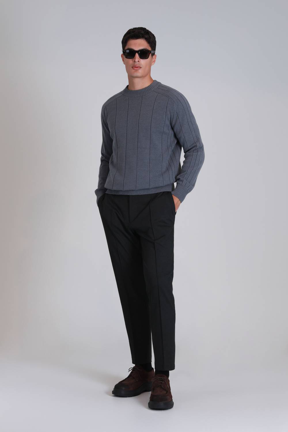 Lusi Spor Erkek Chino Pantolon Slim Fit Yeşil