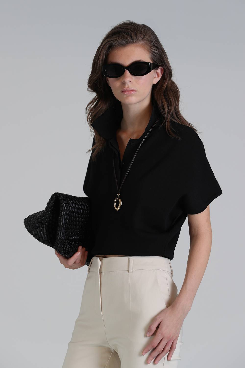 Como Kadın Kazak Siyah