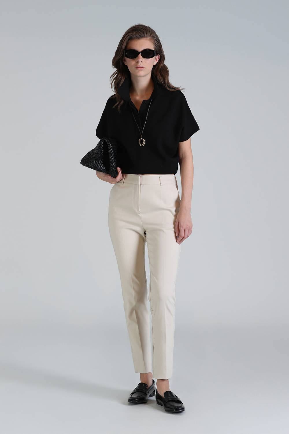 Sun Kadın Pantolon Ekru