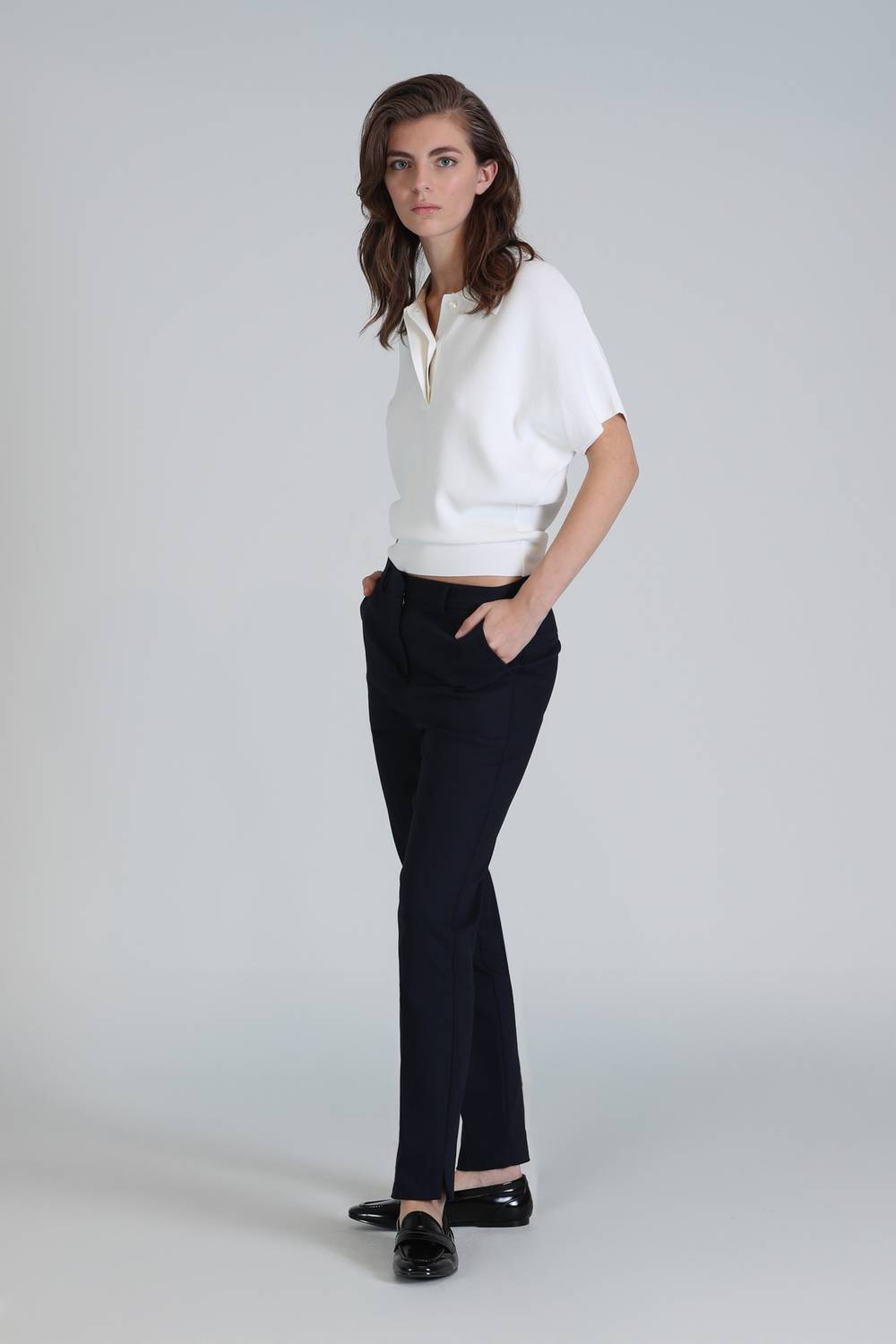 Сині повсякденні брюки для жінок, розміри S, M, L, XL, XS