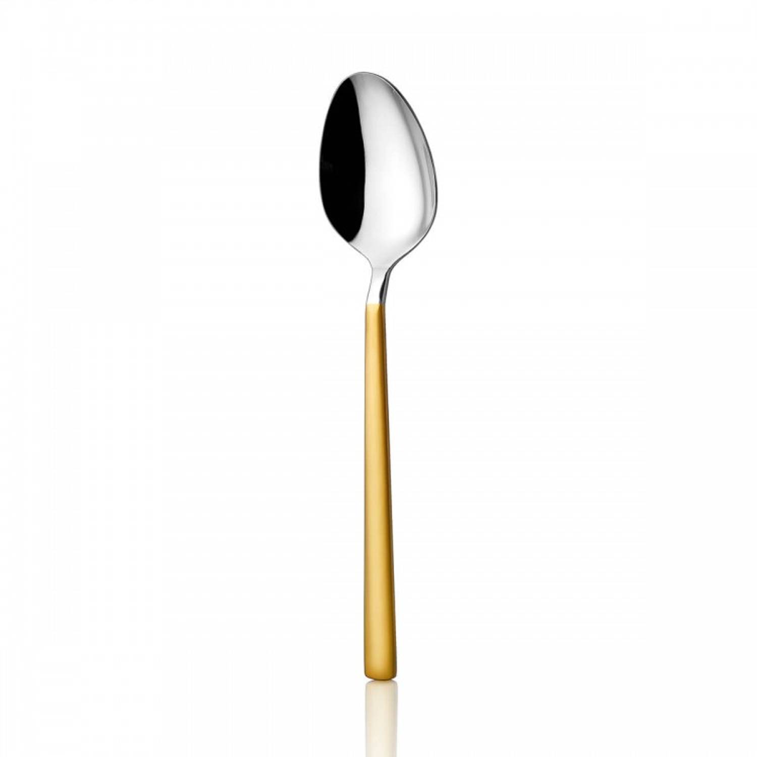 Soft Touch Matte 12 Dessert Spoons 18/10 Stainless Steel 2.5 mm