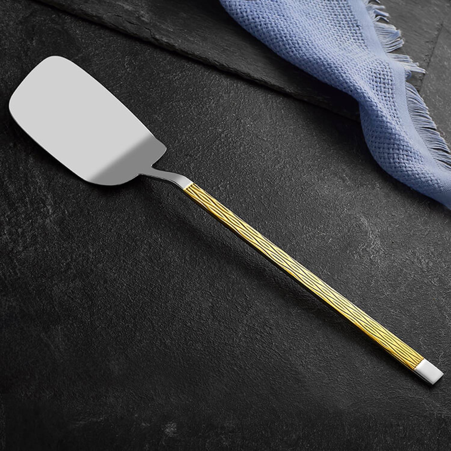 Pera Gold 18/10 Stainless Steel Service Shovel