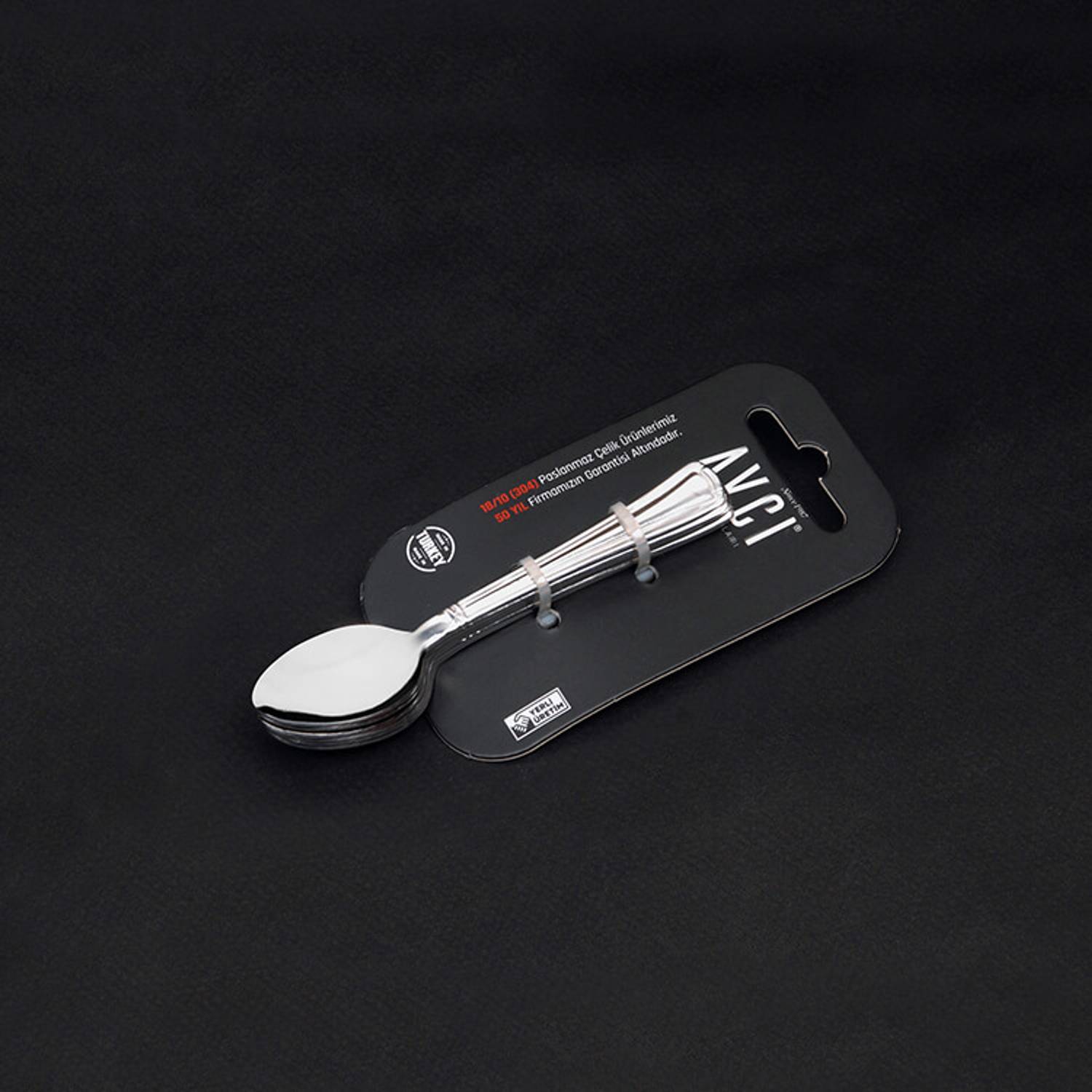 Delicate 6 Teaspoons 18/10 Stainless Steel 2 mm