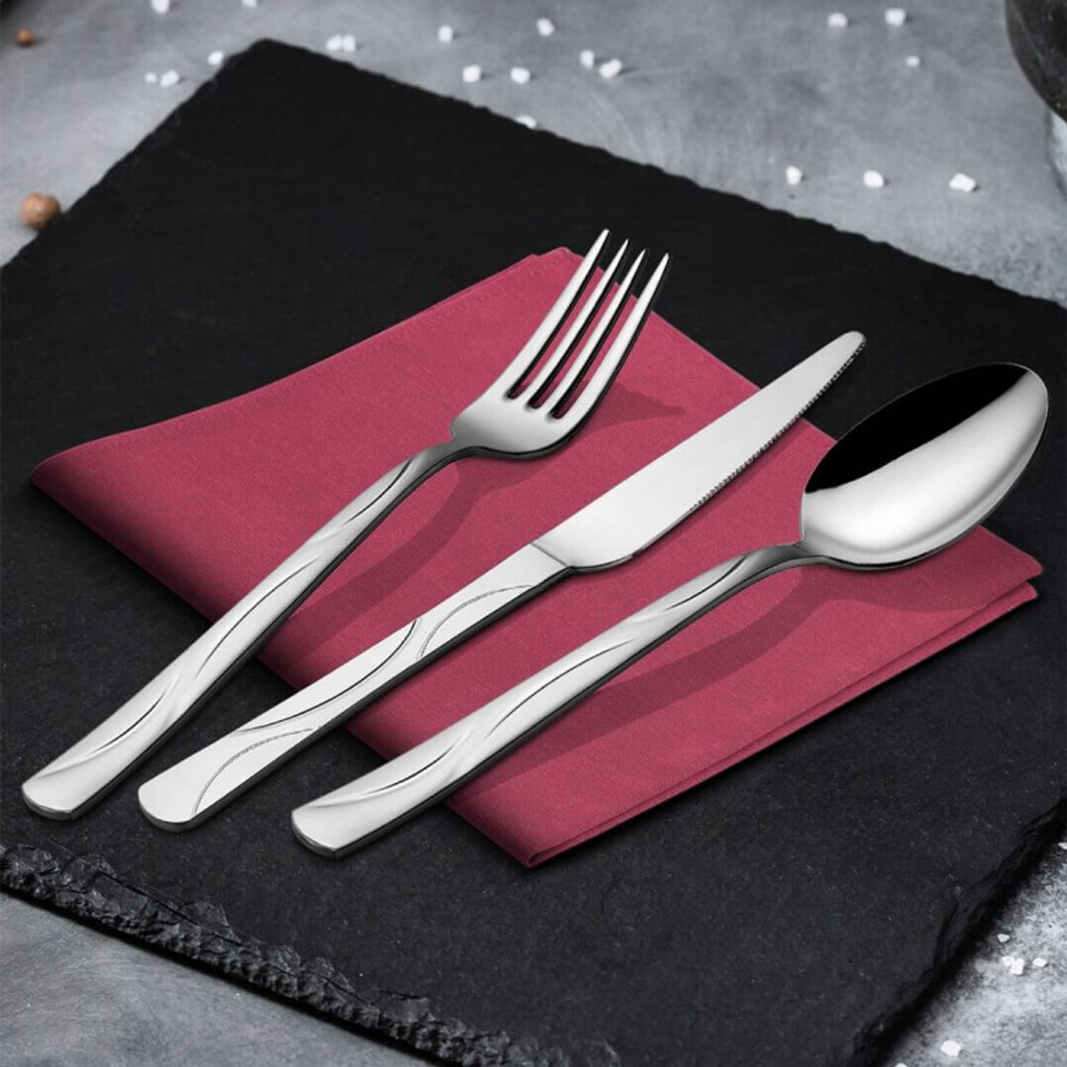 Moonlight 36 Piece Cutlery Set