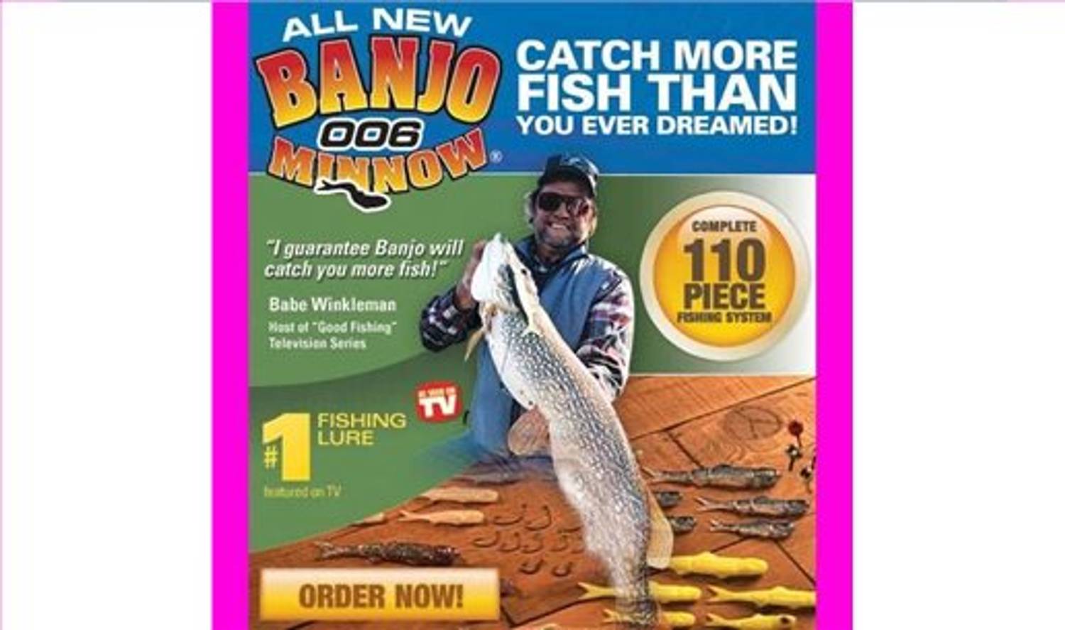 The New Banjo Minnow!!! 