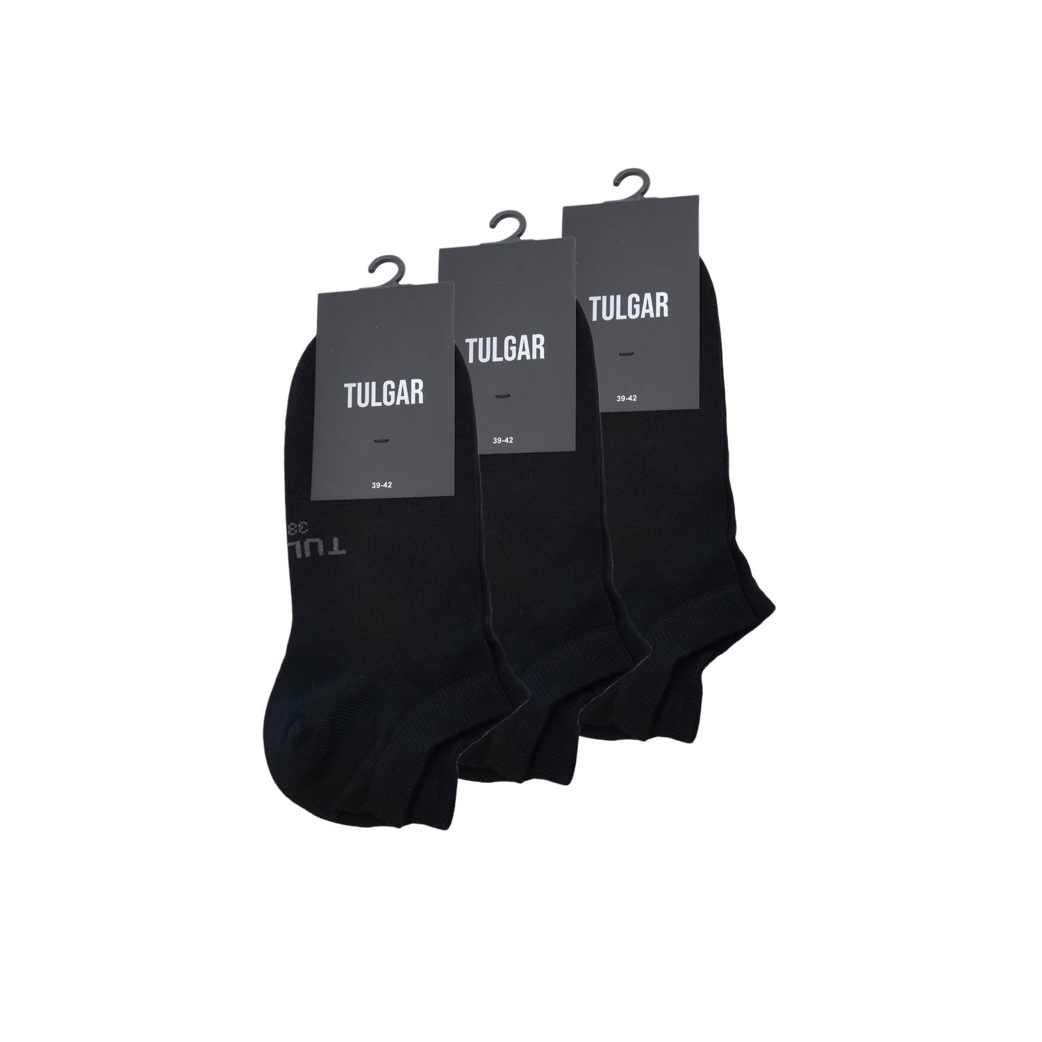 Bamboo Short Black Socks 3 Pack