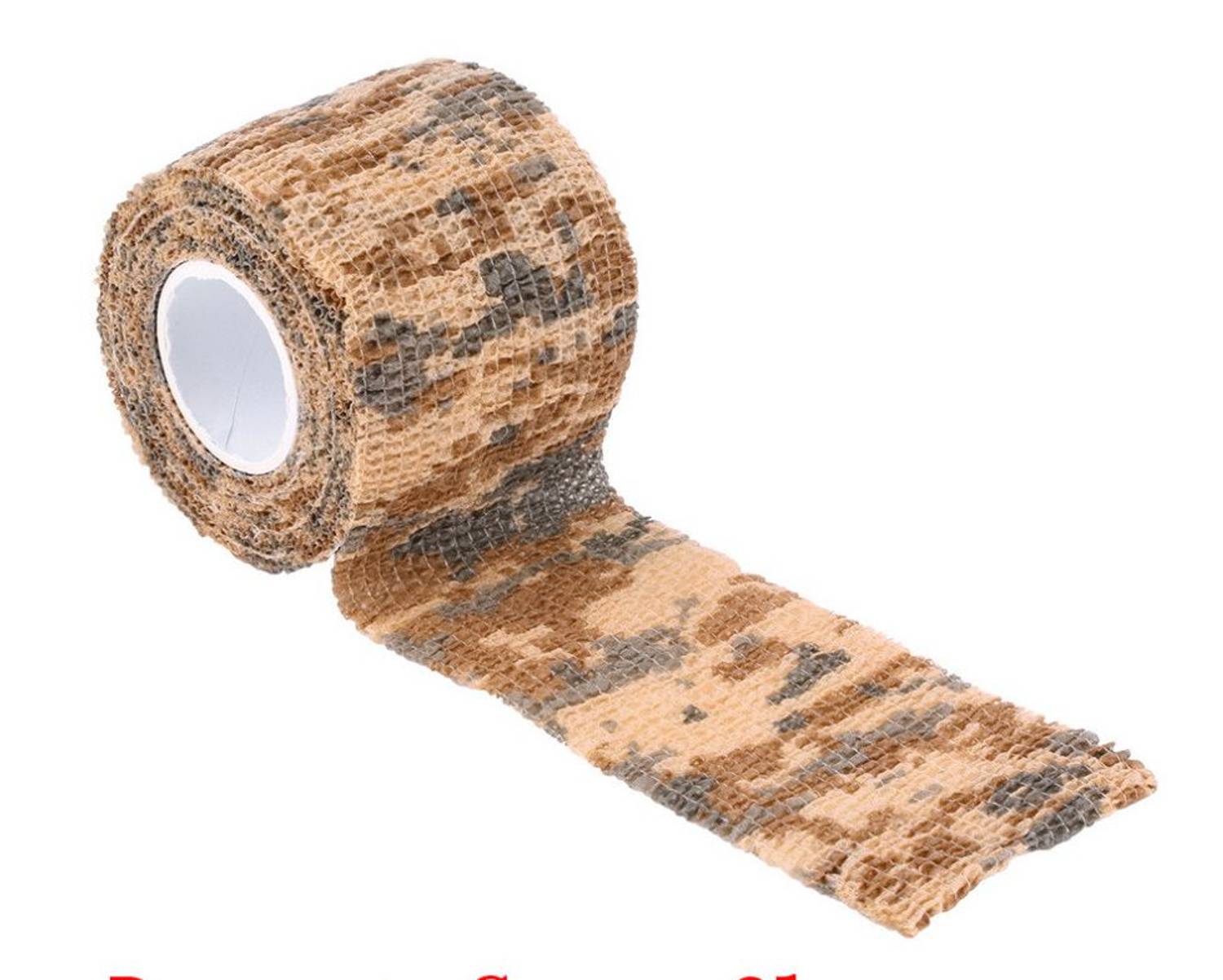 Camouflage Tape 5 cm x 4.5 Mt Waterproof Elastic Bandage-No:9