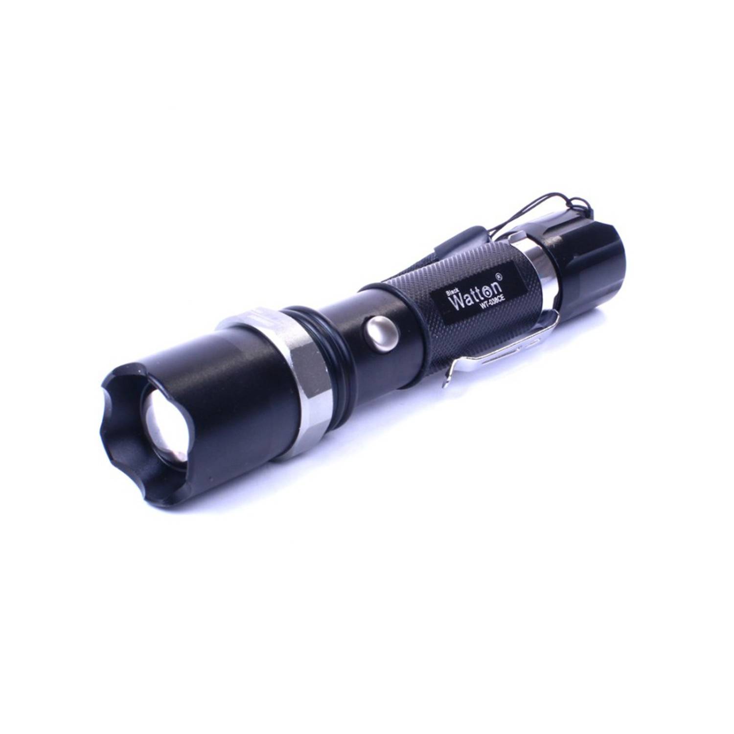 Watton Mounted Mounted Zoom Rechargeable Flashlight WT-038