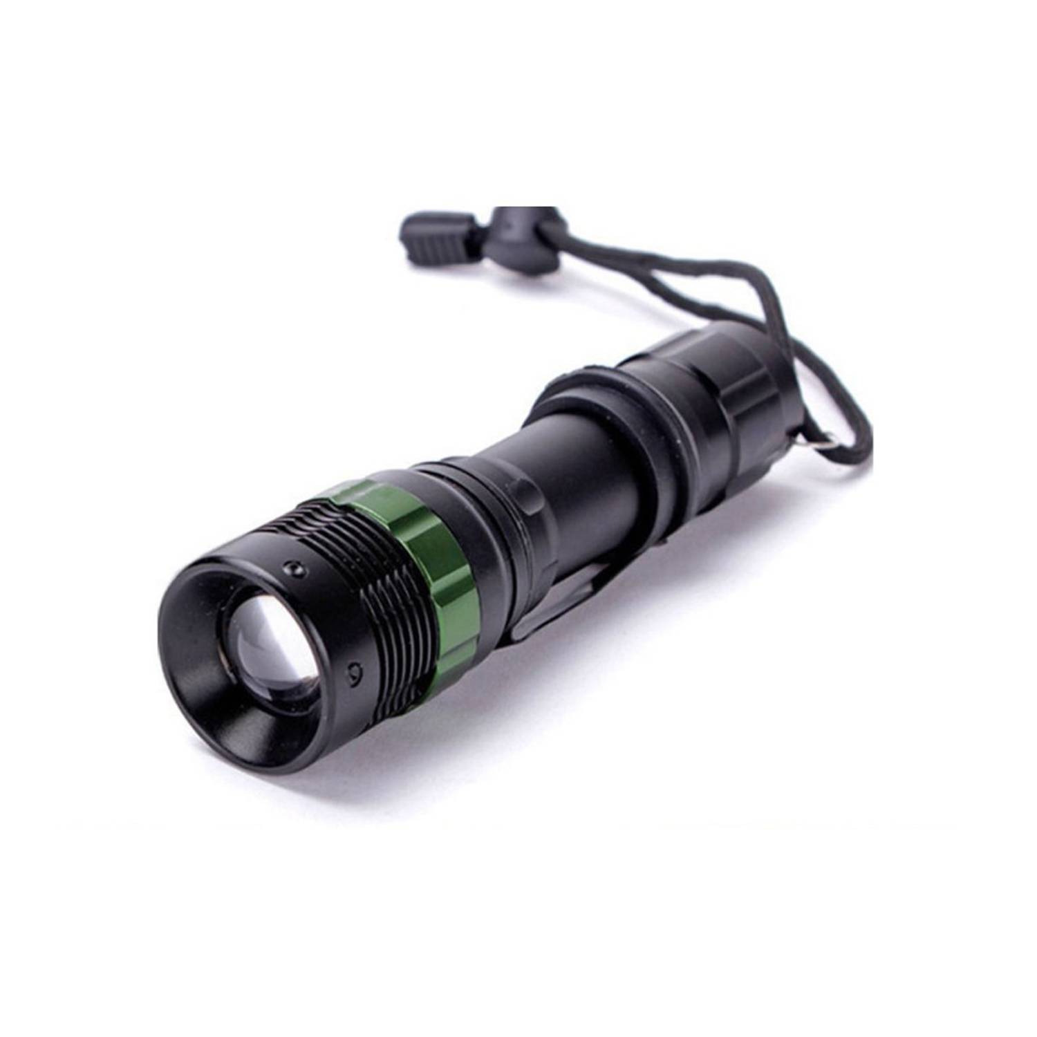 Auto Rechargeable Flashlight with Watton Zoom WT-012