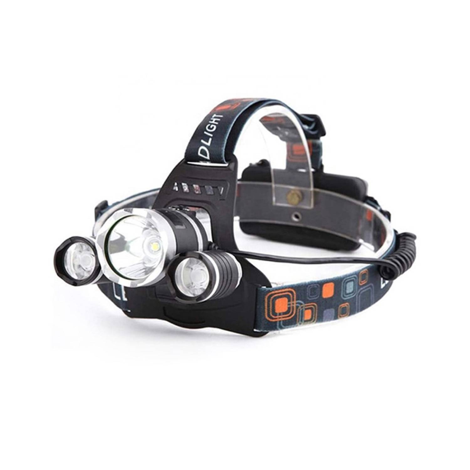 Watton 3 Heads Rechargeable Head Lamp WT-256