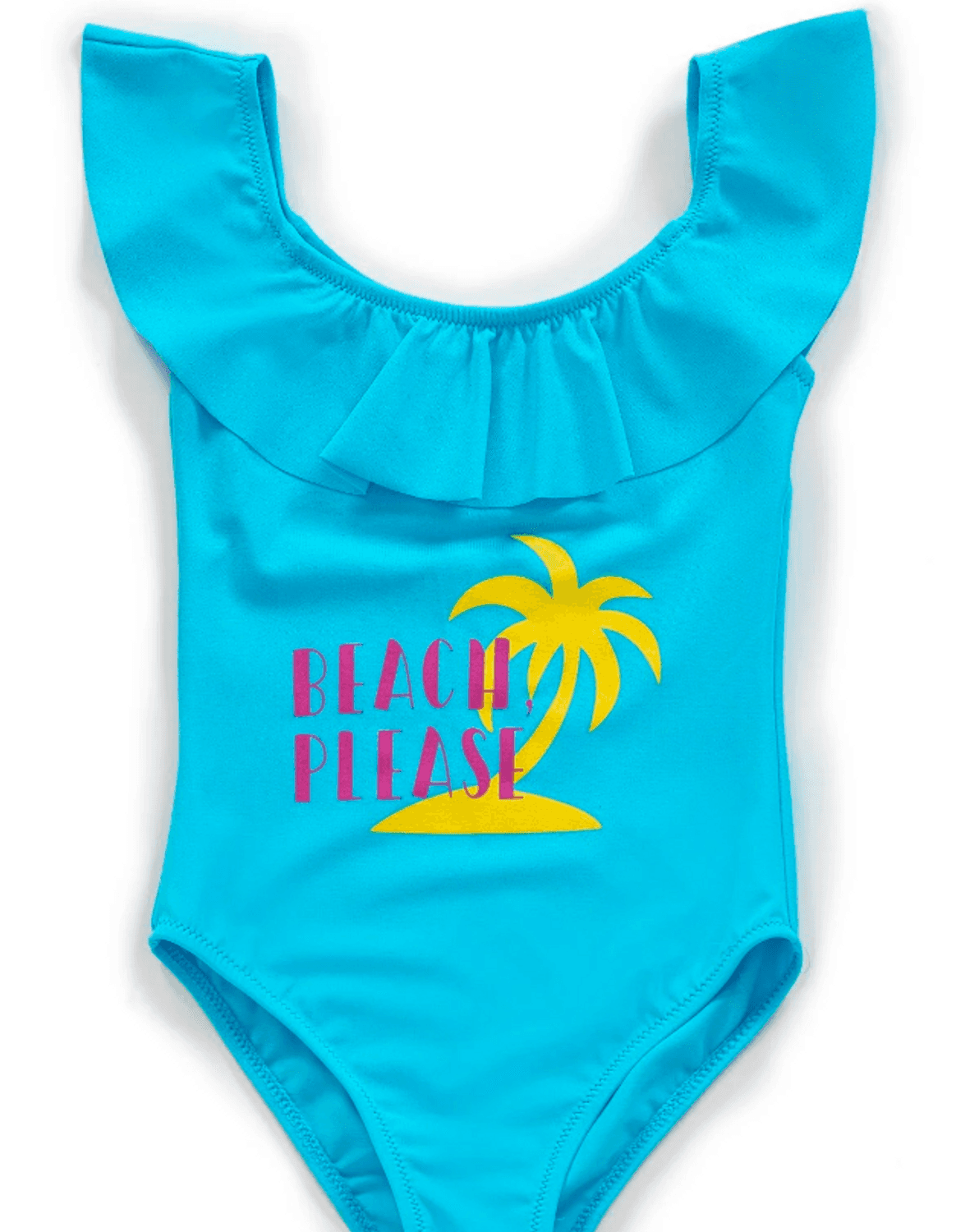 ملابس السباحة الزرقاء من Endeep Girl's Flywheel