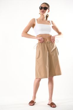 Женские шорты Abbra с эластичной резинкой на талии