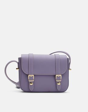 Loye Lid Square Box Bag Lilac