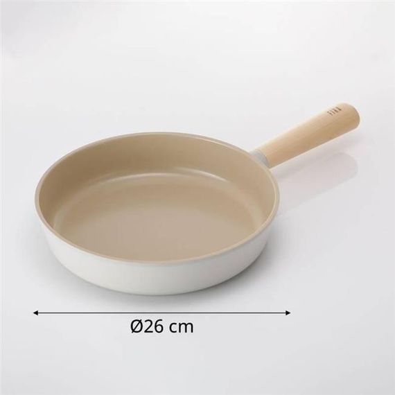 Neoflam Fika Alüminyum Döküm Tava 26cm Bej - photo 4