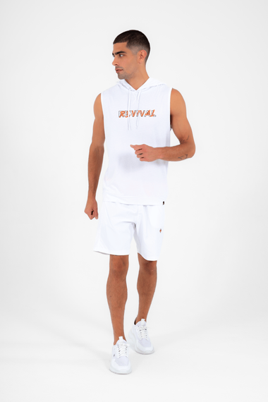 Escetic White Men's Casual 3 Pocket Marathon Fabric Sea Fitness Mesh Lined Sports Shorts B1378 - photo 4