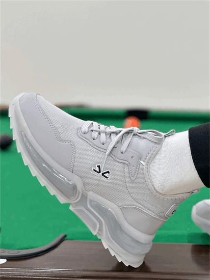 Escetic Gri Erkek Anorak Gövde Yazlık Jel Taban Sneaker Spor Ayakkabı AY0013 - fotoğraf 1