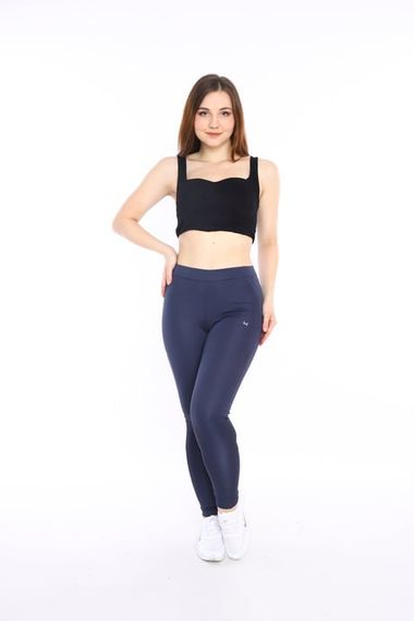 Escetic Antresit Kadın Polyester Normal Bel Nefes Alabilen Spor Tayt 0282 - fotoğraf 1