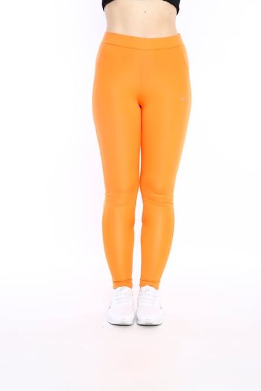 Escetic Kitten (Orange) Women's Polyester Normal Waist Breathable Sports Tights 0282 - photo 3