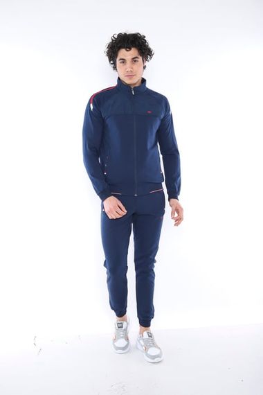 Мужской спортивный костюм Escetic Royal, slimfit, супер двухниточный, 4 сезона, с карманами, удобный и стильный, 100% местное производство, 76% хлопок - фото 5