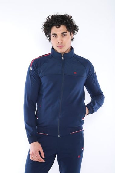 Мужской спортивный костюм Escetic Royal, slimfit, супер двухниточный, 4 сезона, с карманами, удобный и стильный, 100% местное производство, 76% хлопок - фото 1