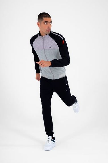 Спортивний чоловічий костюм Escetic G2 з високим коміром, 4 сезони, slimfit, 100% місцеве виробництво, зручна тканина, 4 кишені, дихаючий матеріал - фото 5