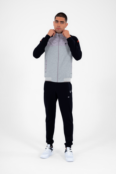 Спортивний чоловічий костюм Escetic G2 з високим коміром, 4 сезони, slimfit, 100% місцеве виробництво, зручна тканина, 4 кишені, дихаючий матеріал - фото 4