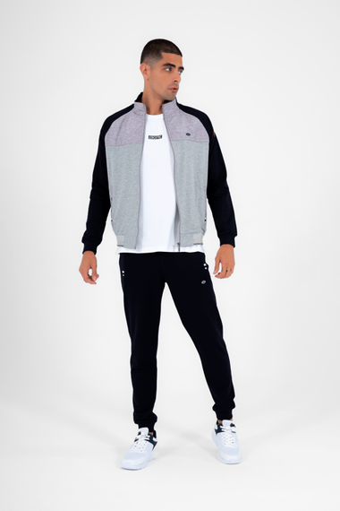 Спортивний чоловічий костюм Escetic G2 з високим коміром, 4 сезони, slimfit, 100% місцеве виробництво, зручна тканина, 4 кишені, дихаючий матеріал - фото 3