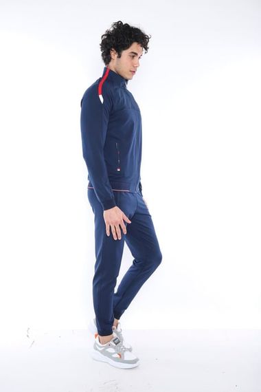 Мужской спортивный костюм Escetic Royal, slimfit, супер двухниточный, 4 сезона, с карманами, удобный и стильный, 100% местное производство, 76% хлопок - фото 4