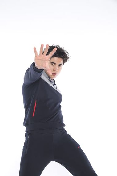 Комплект спортивного одягу Escetic для чоловіків, slimfit, трислойний, зразок з графічним малюнком, комфортний, дихаючий, 100% турецького виробництва - фото 2