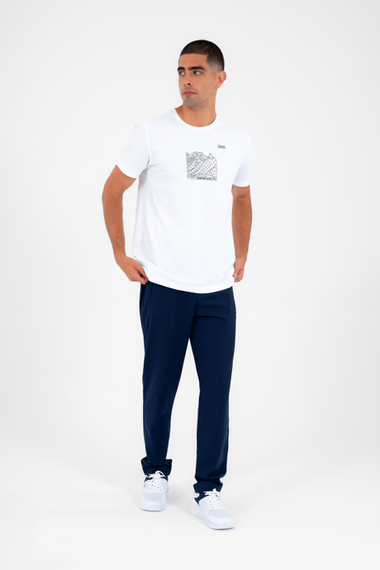 بنطال رياضي رجالي من Escetic Royal مريح ومسامي بخيطين مناسب للفصول الأربعة B1073 - صورة 4