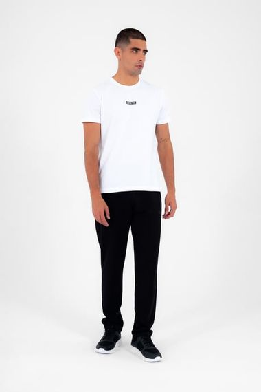 بنطال رياضي رجالي من Escetic Black مريح ومسامي بخيطين من القماش مناسب للفصول الأربعة B1073 - صورة 5