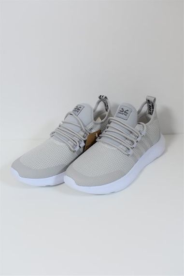 حذاء رياضي رجالي باللون الرمادي من Escetic خفيف الوزن ونعل ناعم ورباط AY0006 - صورة 2