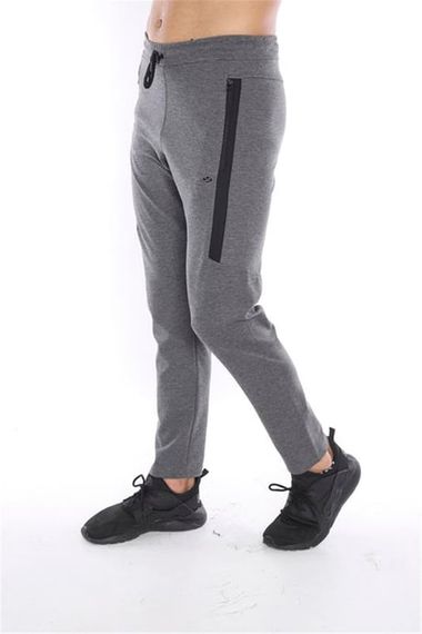 سروال رياضي سليم فيت رجالي من إيسكتيك G3 قماش تنفس قطني بألوان متدرجة مع جيوب بسحاب وتصميم عصري للرياضة والاستخدام اليومي - صورة 4