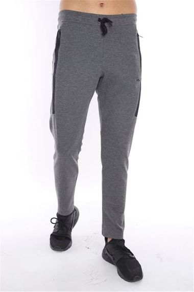 سروال رياضي سليم فيت رجالي من إيسكتيك G3 قماش تنفس قطني بألوان متدرجة مع جيوب بسحاب وتصميم عصري للرياضة والاستخدام اليومي - صورة 2