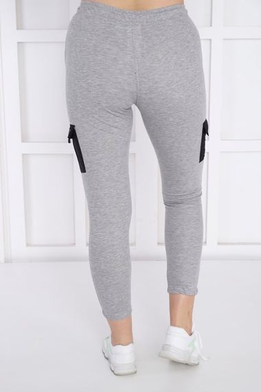 Escetic G2 Melange Women's Narrow Elastic Leg Breathable USA Pique Sports Slimfit Sweatpants B1201 - photo 3